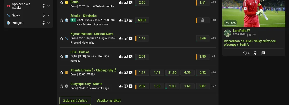 Chance – automaty Playtech a EGT