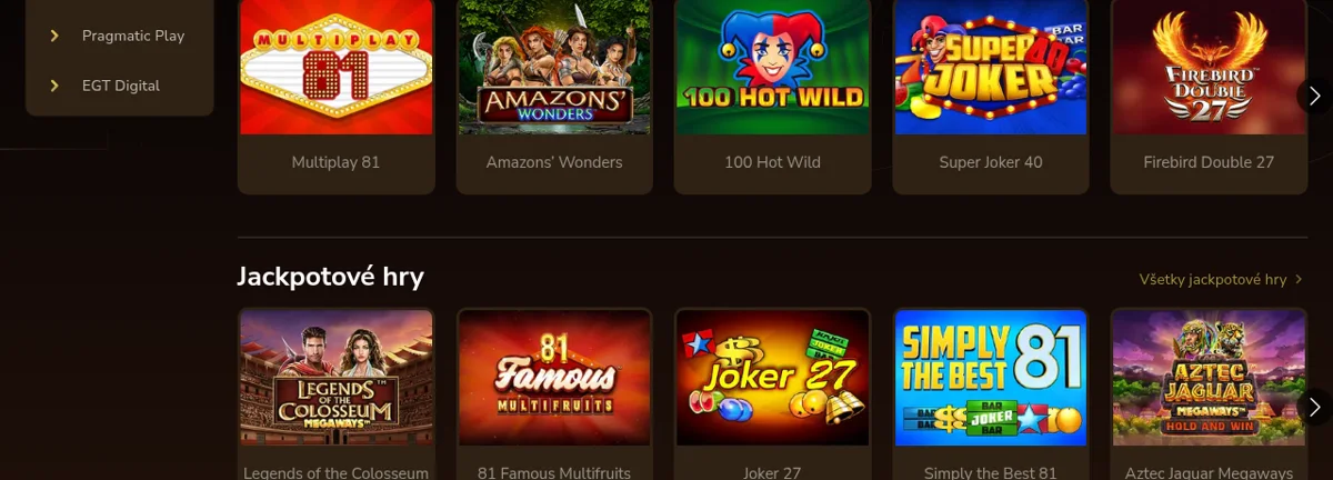 GameWorldBet – herná ponuka Pragmatic Play a Apollo