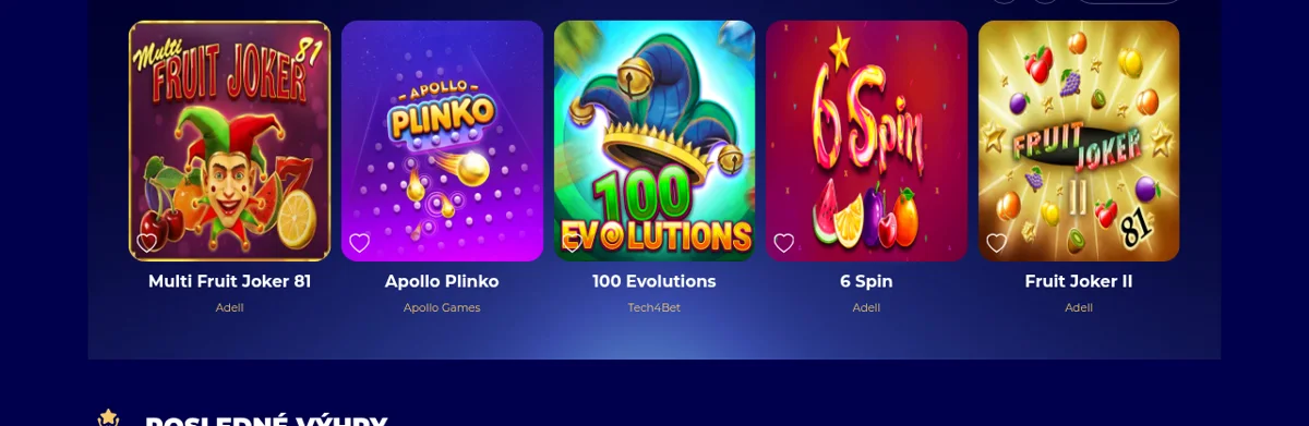 MagnusBet – herná ponuka Pragmatic Play a Apollo
