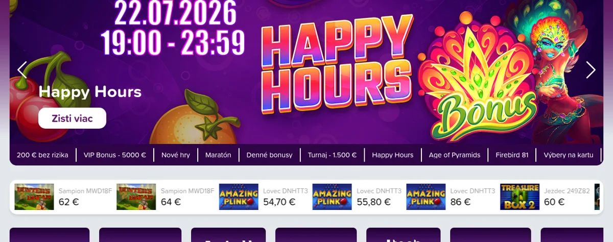 Rebuy Stars – úvodná stránka a uvítací bonus